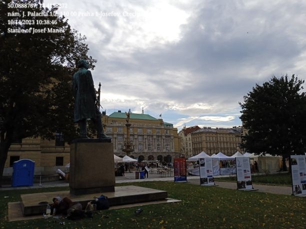 Statue of Josef Manes